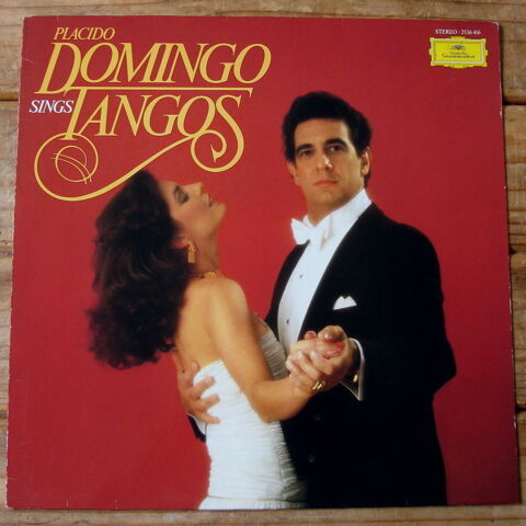PLACIDO DOMINGO SINGS TANGOS -33t- CAMINOTO-NOSTALGIAS -1981 5 Tourcoing (59)