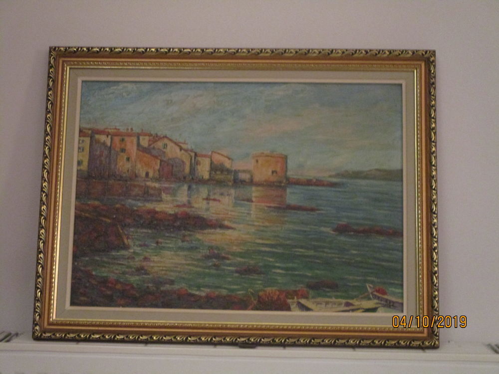 Vue ancienne de St-Tropez Décoration