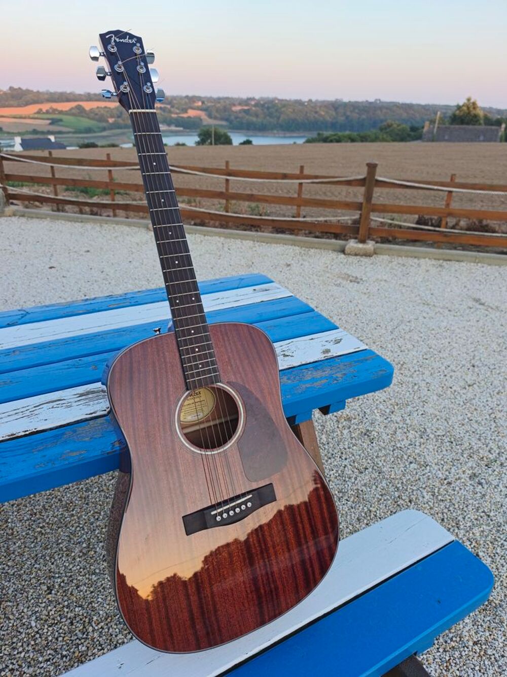 guitare folk Fender cd 140 s en parfait &eacute;tat plus housse Instruments de musique