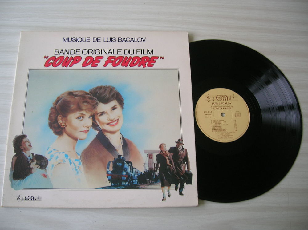 33 TOURS Luis BACALOV "COUP DE FOUDRE" Musique de film CD et vinyles