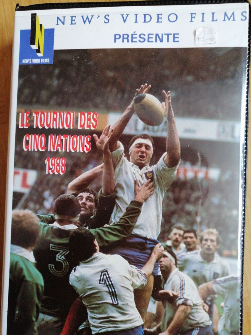 Cassette vid&eacute;o: Le TOURNOI DES CINQ NATIONS 1988 Photos/Video/TV