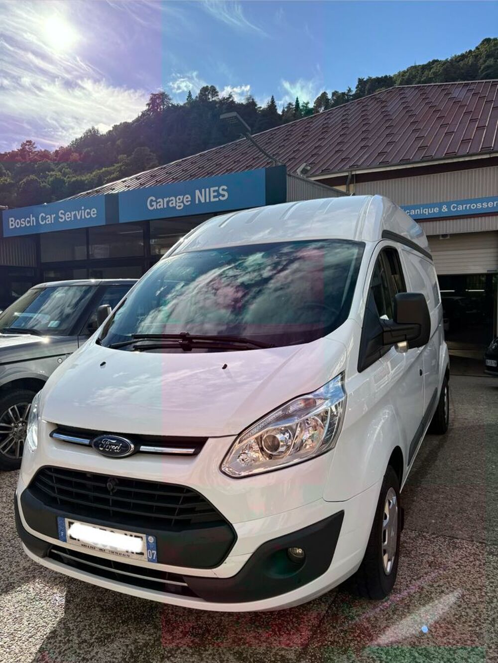 Transit Custom TRANSIT CUSTOM FOURGON 290 L2H2 2.0 TDCi 130 LIMITED 2017 occasion 07600 Vals-les-Bains