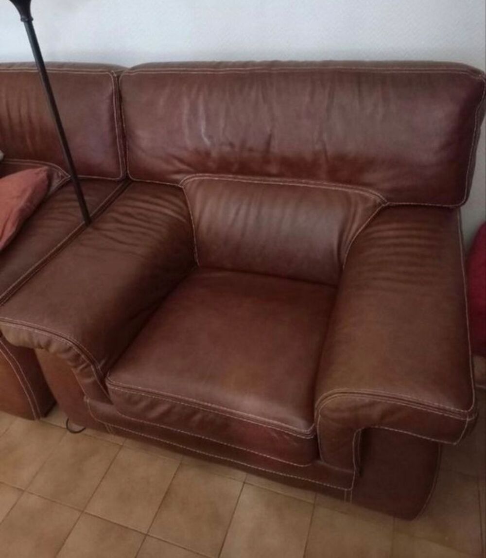 Fauteuil en cuir Meubles