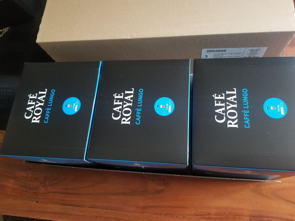 Lots de 3 x30 capsules de CAFE ROYAL (lungo)pour Dolce Gusto Cuisine