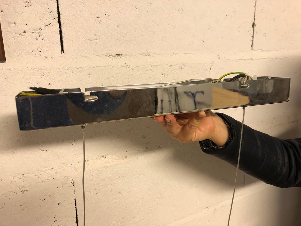 Magnifique luminaire suspendu 7 appliques en verre - 150W Décoration