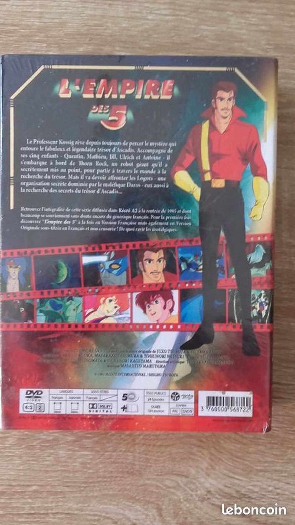 Coffret RARE sous BLISTER L'EMPIRE DES 5 DVD et blu-ray