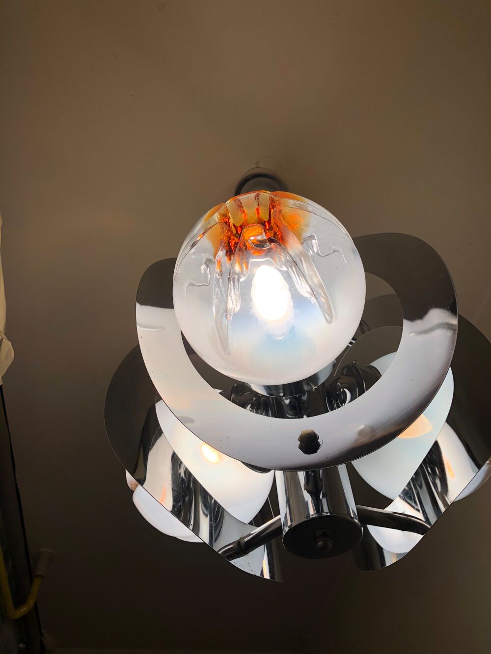 Lustre / lampe &agrave; suspendre, vintage/luminaire -Verre Murano Décoration