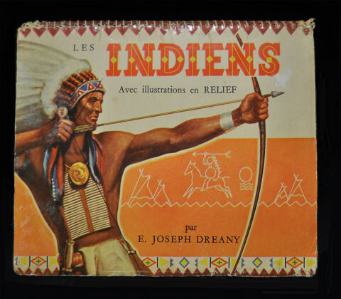 Bd livre EO  spirales pop - up anim en relief   Les Indien 20 Orlans (45)