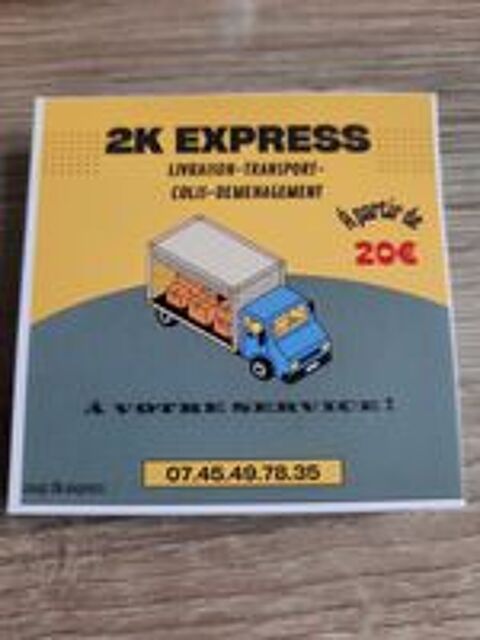   2K Express vous livre tout '' prix trs attractifs  