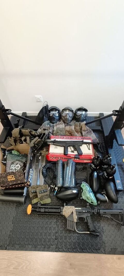 Lot paintball arme 500 Haubourdin (59)