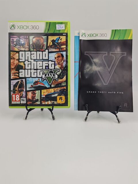 Jeu Xbox 360 Grand Theft Auto V (5) en boite, complet  7 Vulbens (74)