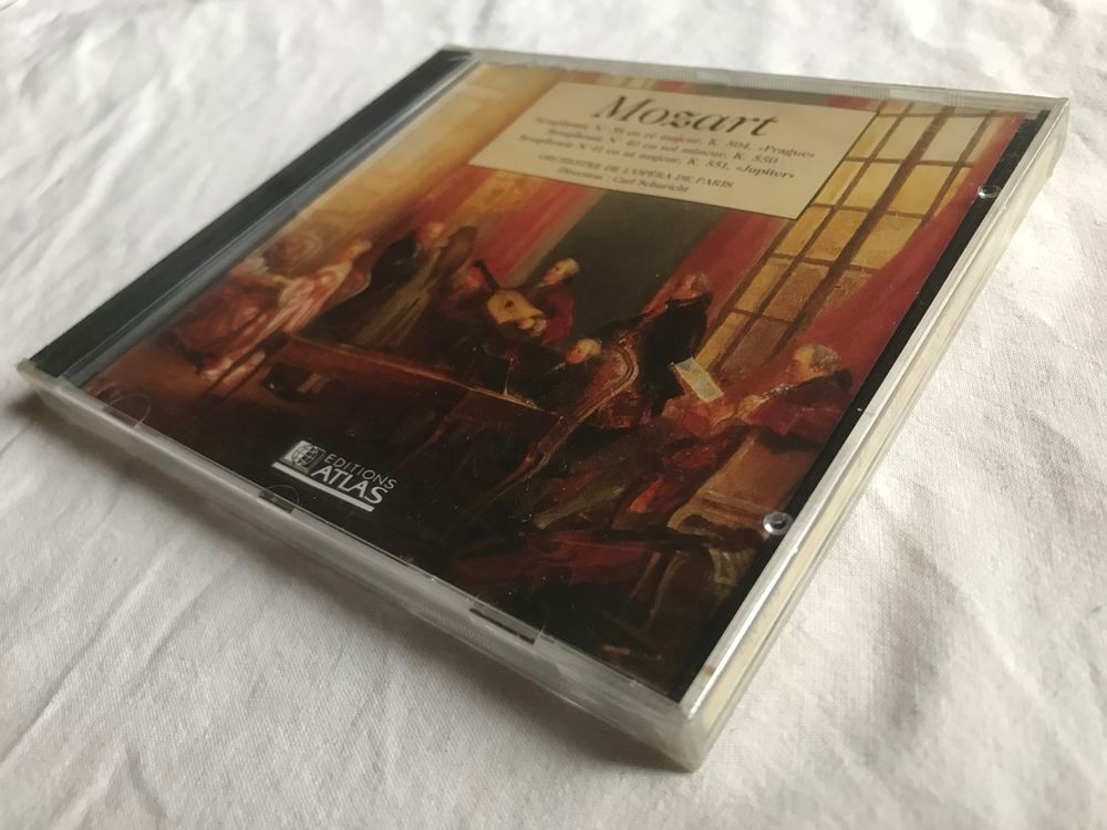 CD Mozart Symphonie N&deg;38, Symphonie N&deg;40, Symphonie N&deg; 41 CD et vinyles