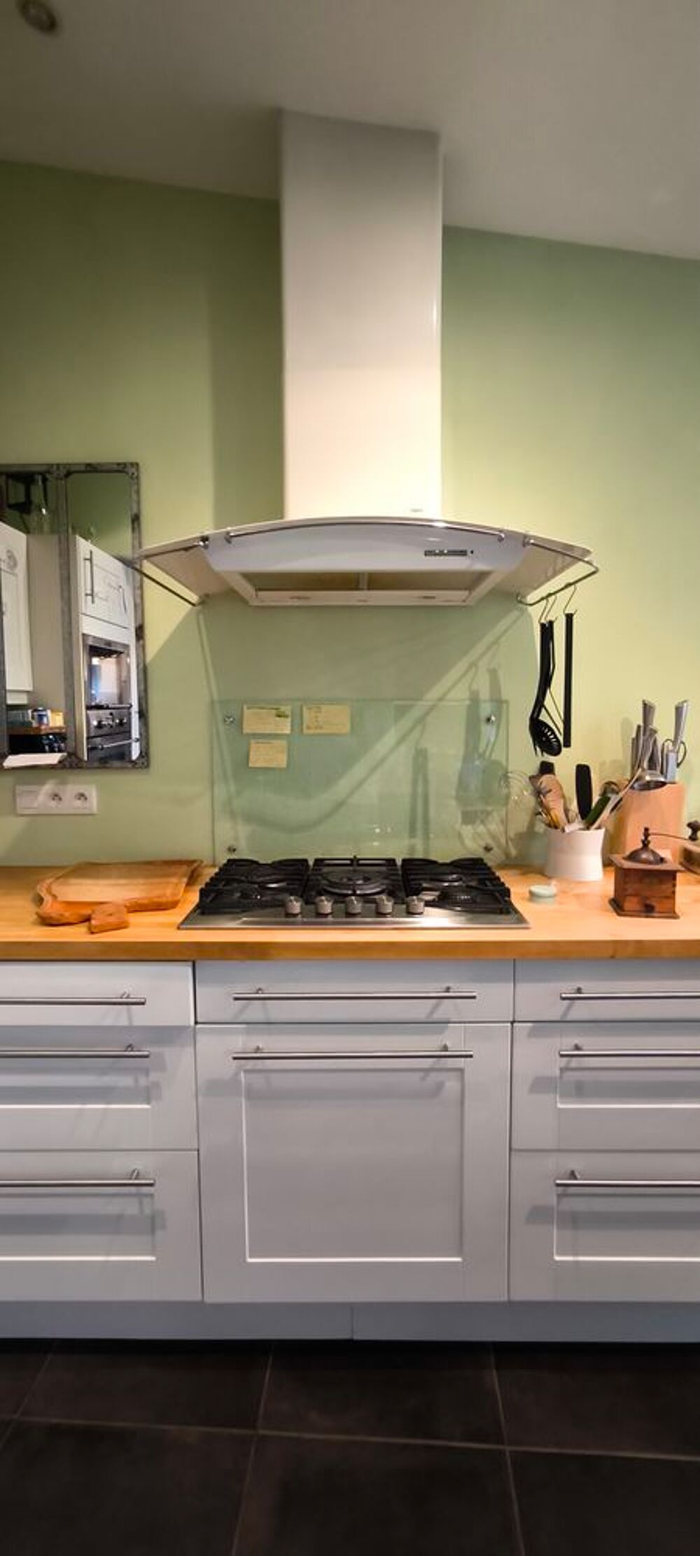 cuisine Ikea Faktum Adel Blanc complete (sauf frigo) Cuisine