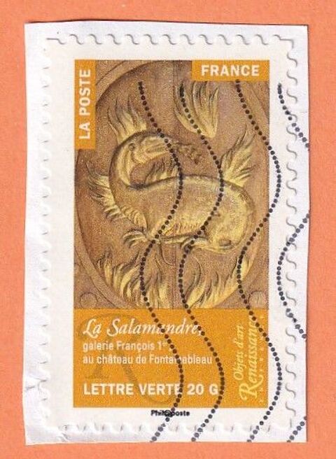 Timbre Salamandre 0 Valenciennes (59)