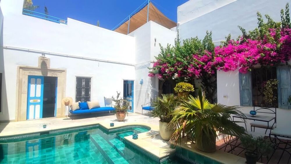 Vente Maison Maison arabesque avec piscine à Nabeul 51355351 Nabeul?, tunisia (Tunisie)