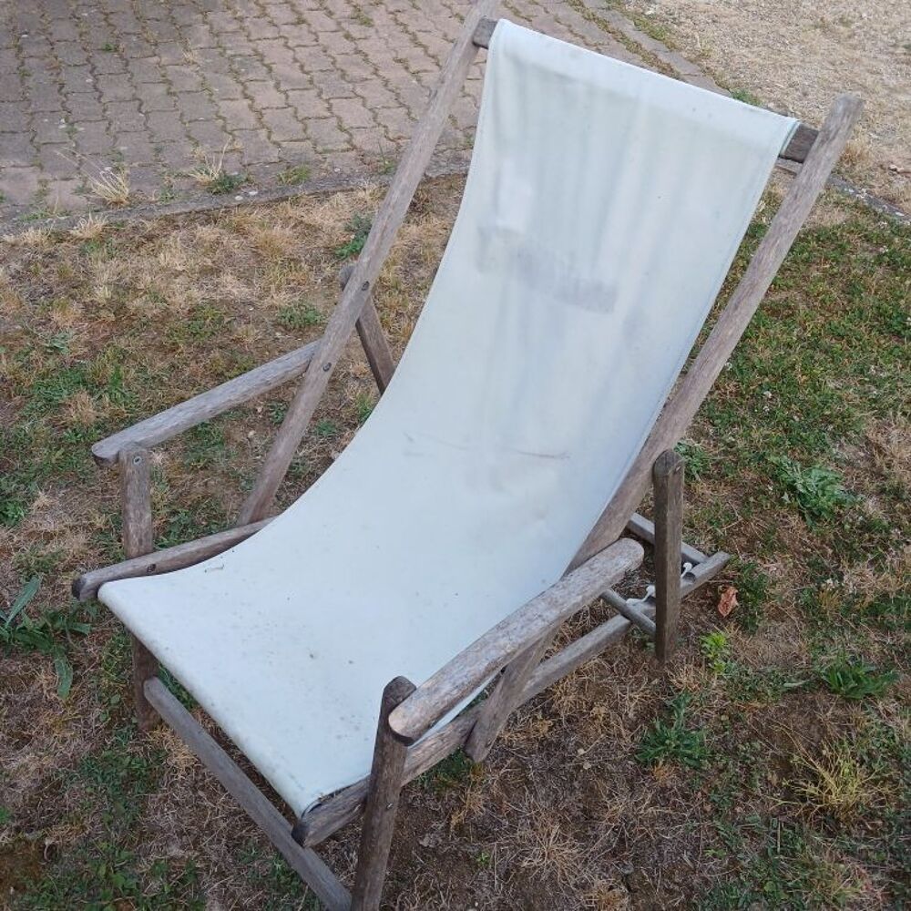 chaise relax vintage Jardin
