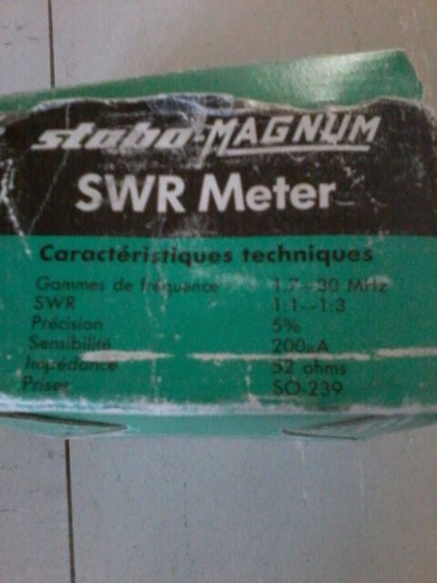 Appareil  tosmetre pour la  fr�quence 5 Tourcoing (59)