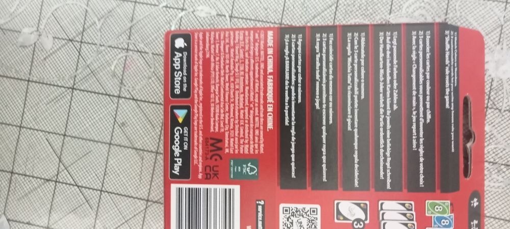 JEU DE CARTES UNO &Eacute;DITION CLASSIQUE NEUF Jeux / jouets