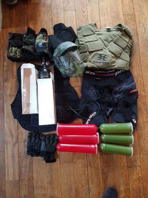 [Lot] Lanceur , matriels et accessoires de Paintball . 200 Nancy (54)