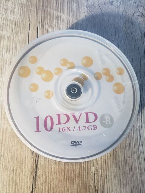 10 DVD-R VIERGE 4,7GB 16x 10 Montpellier (34)