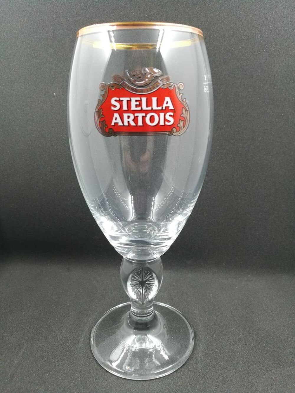 lot 6 verres &agrave; pied Stella Artois icone 25 cl 