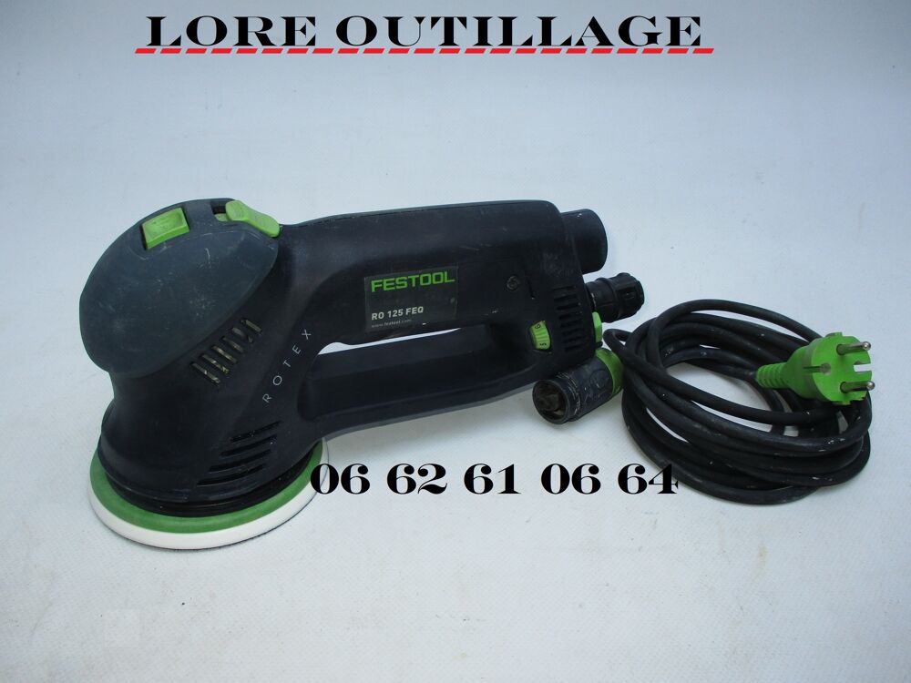 FESTOOL ROTEX RO 125 FEQ
Ponceuse excentrique orbitale Bricolage