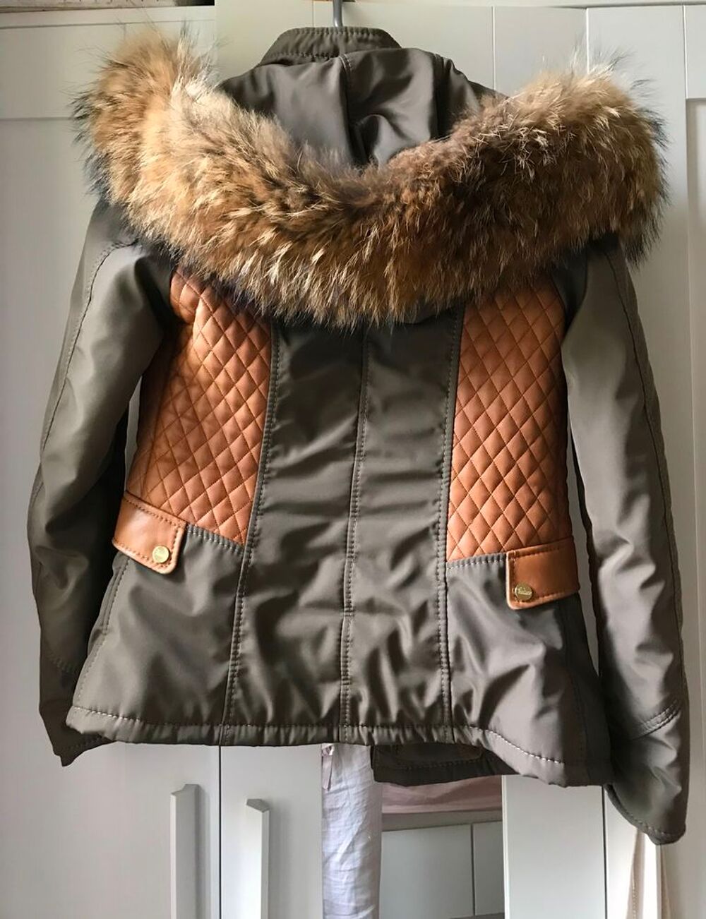 Doudoune Marron Vêtements