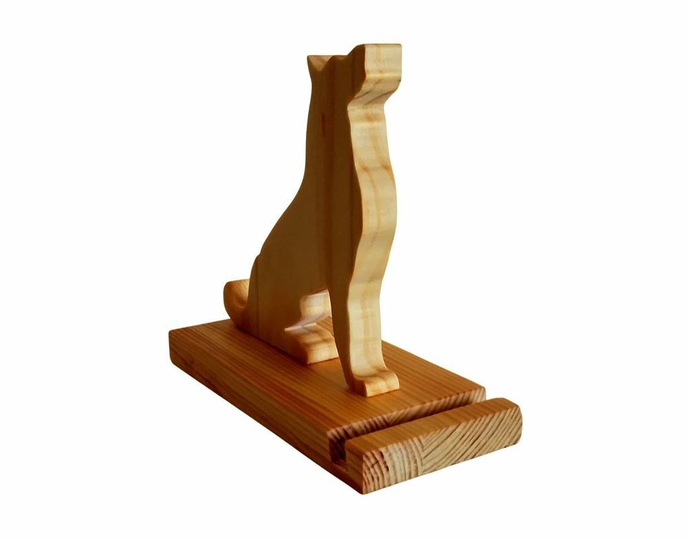 Socle Support t&eacute;l&eacute;phone et tablette chien Berger Allemand Téléphones et tablettes