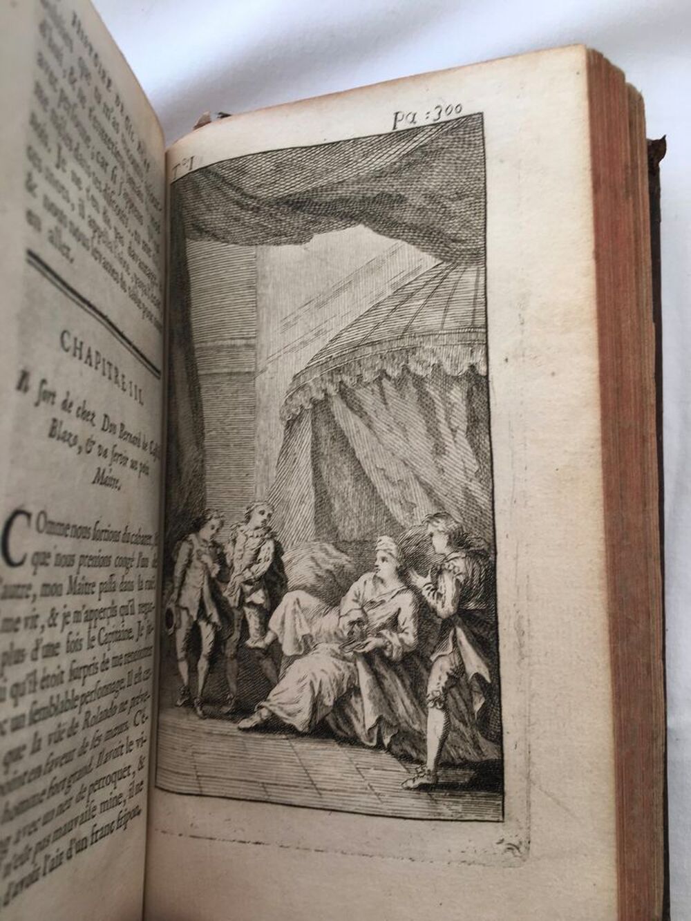 Gil Blas de Santillane -Le Sage - &Eacute;dition originale 1747 Livres et BD