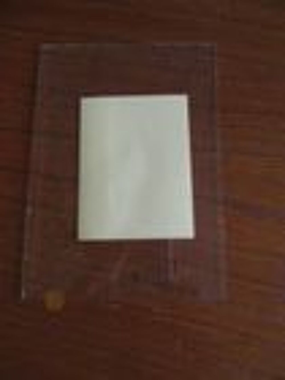 Morceau de plastique dur imitation verre 18 cm x 13 cm Bricolage