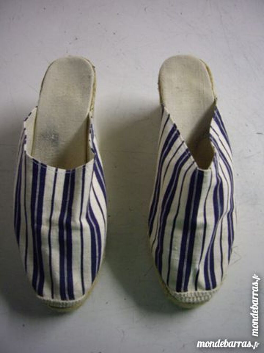 Sabots en espadrilles pt 37 en Marine Ray&eacute; Chaussures