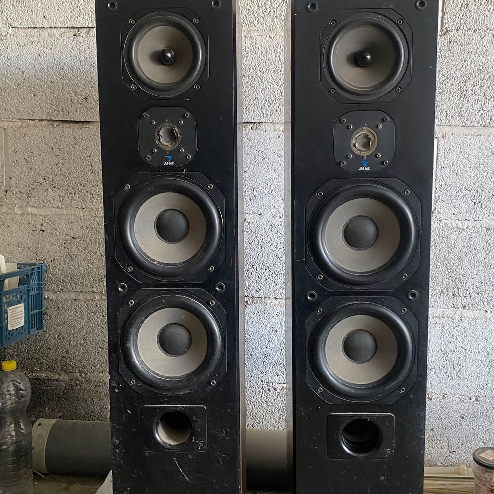 paire de bafles haut de gamme Audio et hifi