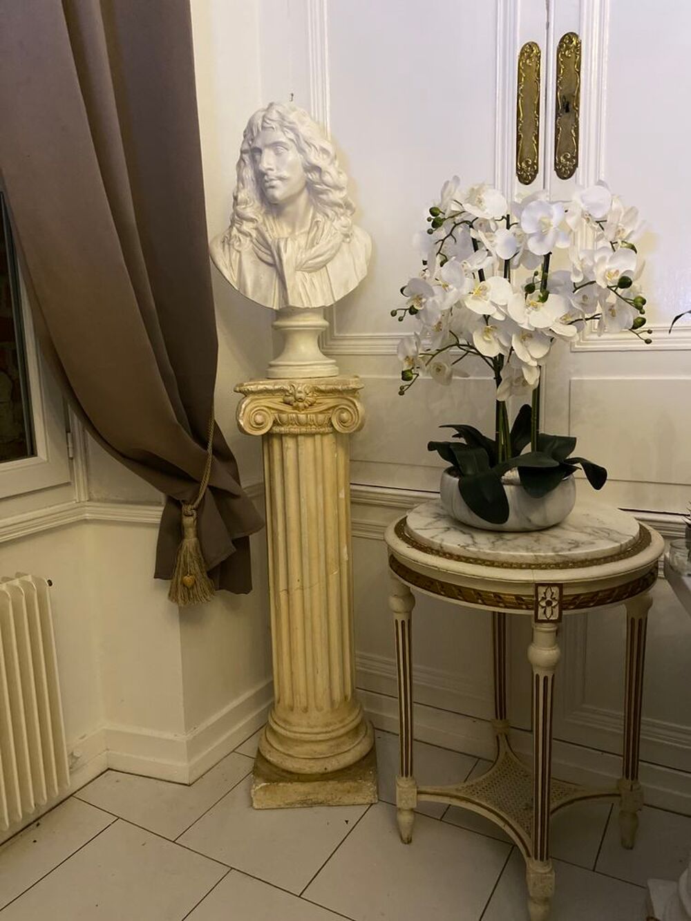 Buste de Moli&egrave;re Décoration