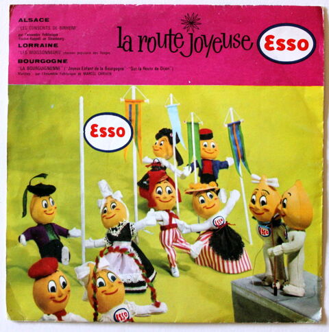 Disque ESSO La route joyeuse N�3 10 Issy-les-Moulineaux (92)