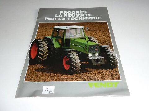 Prospectus dépliant FENDT le Progrès la Réussite 19 Marcilly-le-Hayer (10)