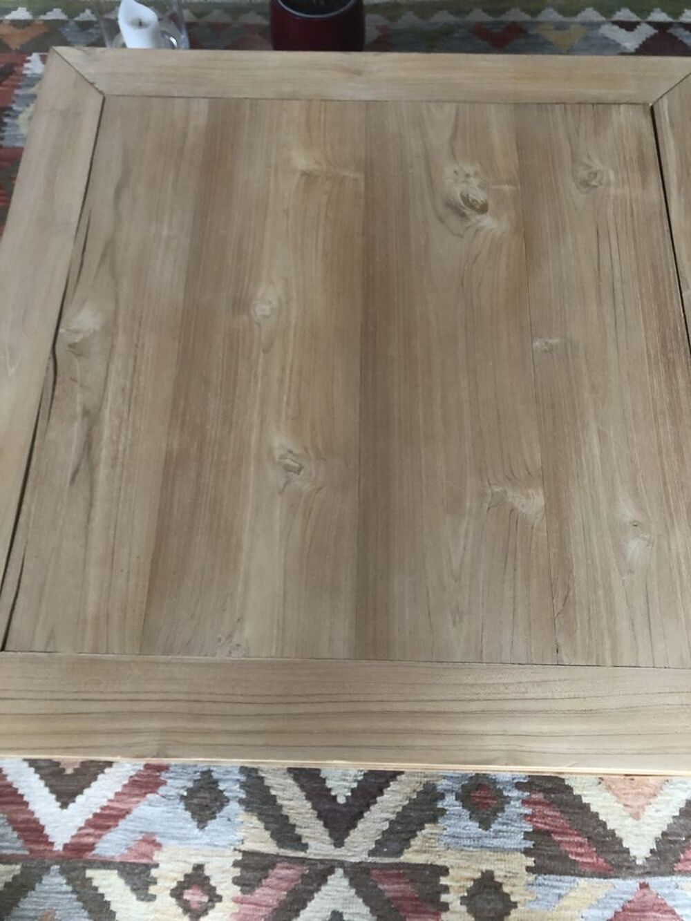 table basse en teck massif Meubles