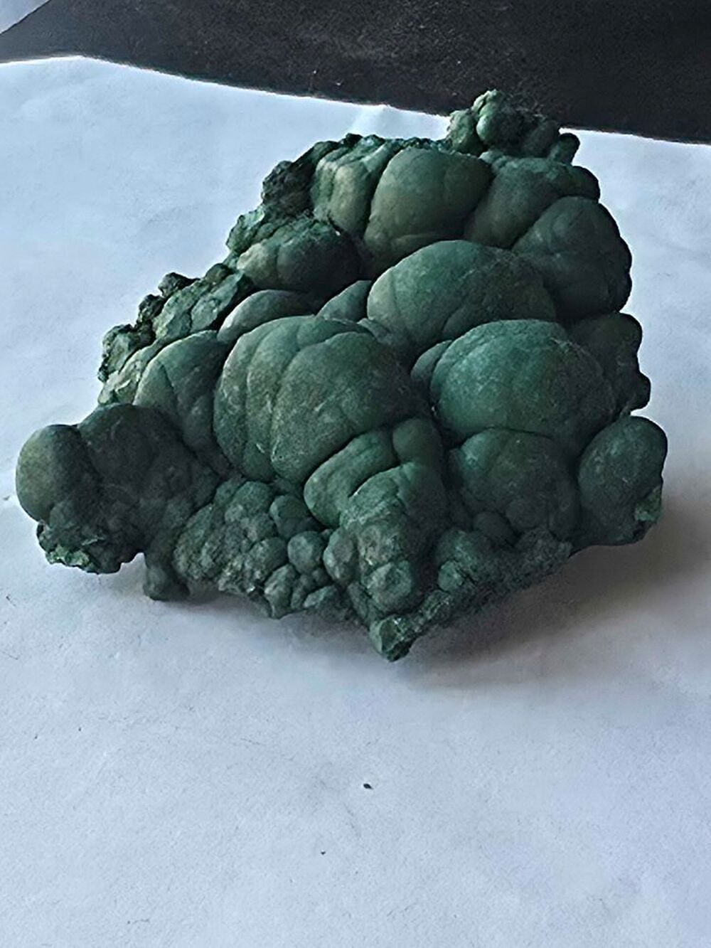 Magnifique Stalactite de Malachite brute du Katanga, RDC-Collection 