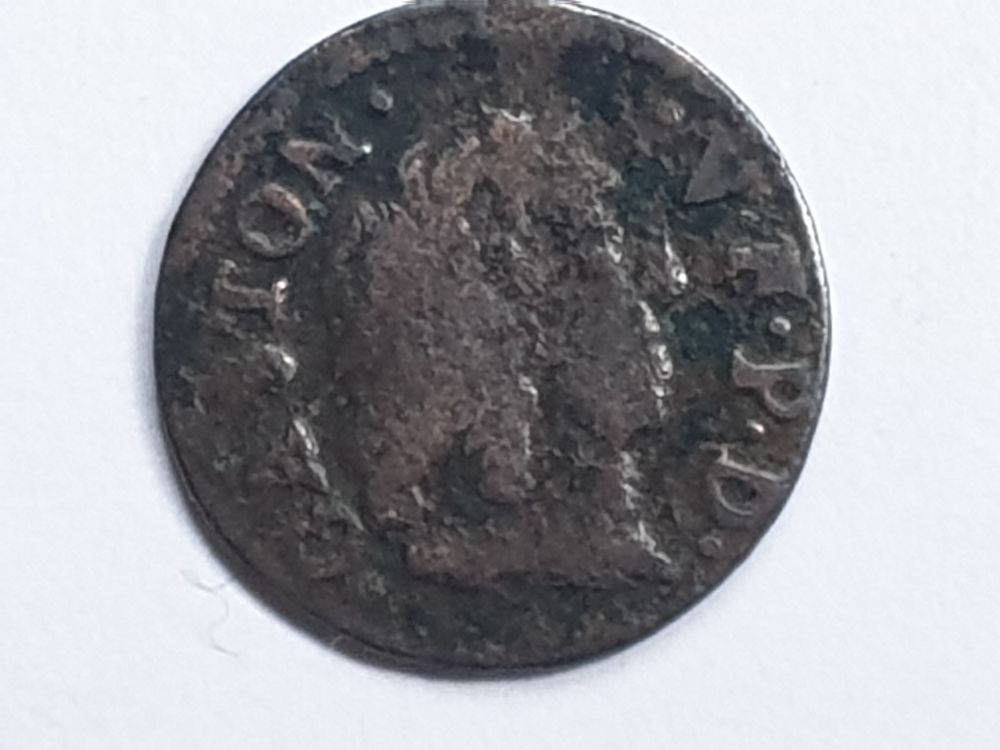 Monnaie Dernier tournois Dombes 1651 A 