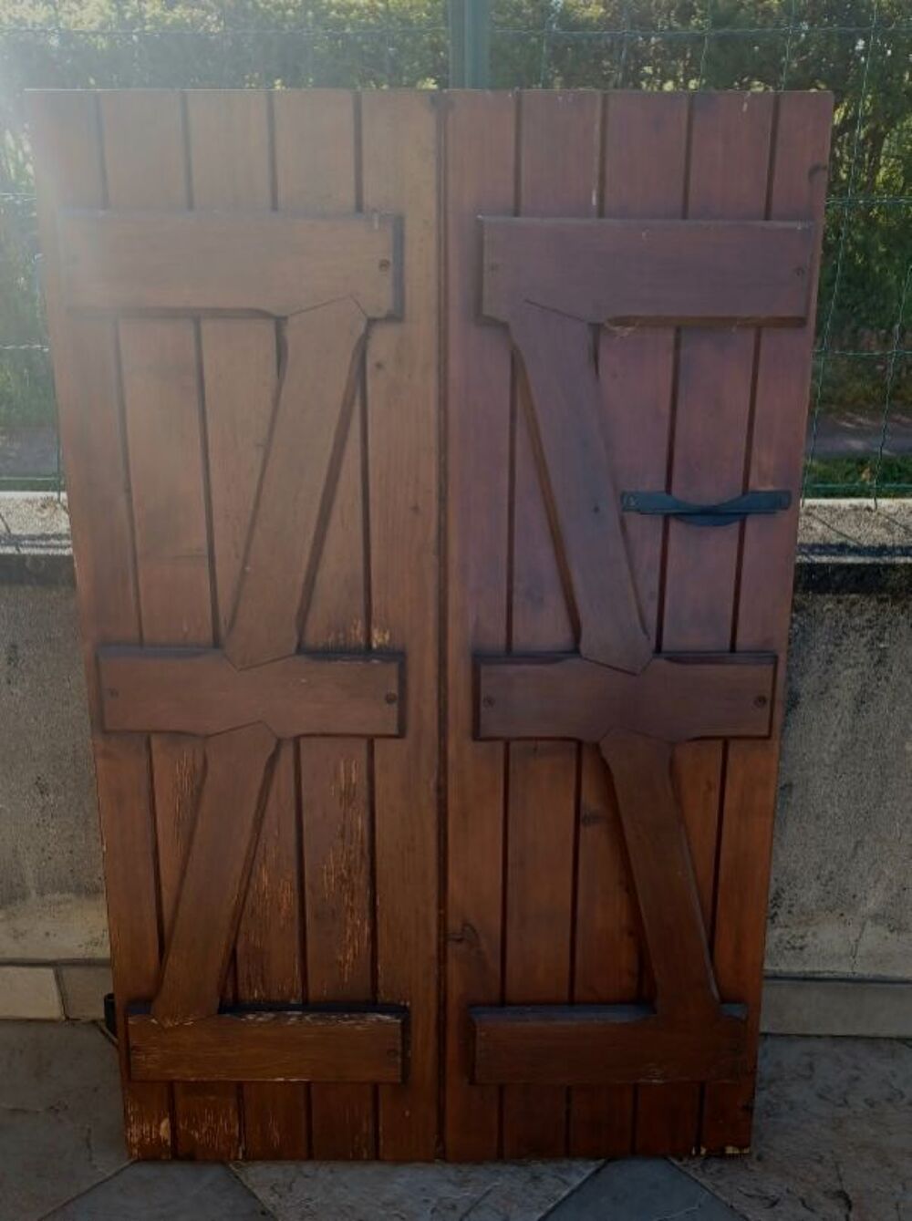 volets en bois Bricolage