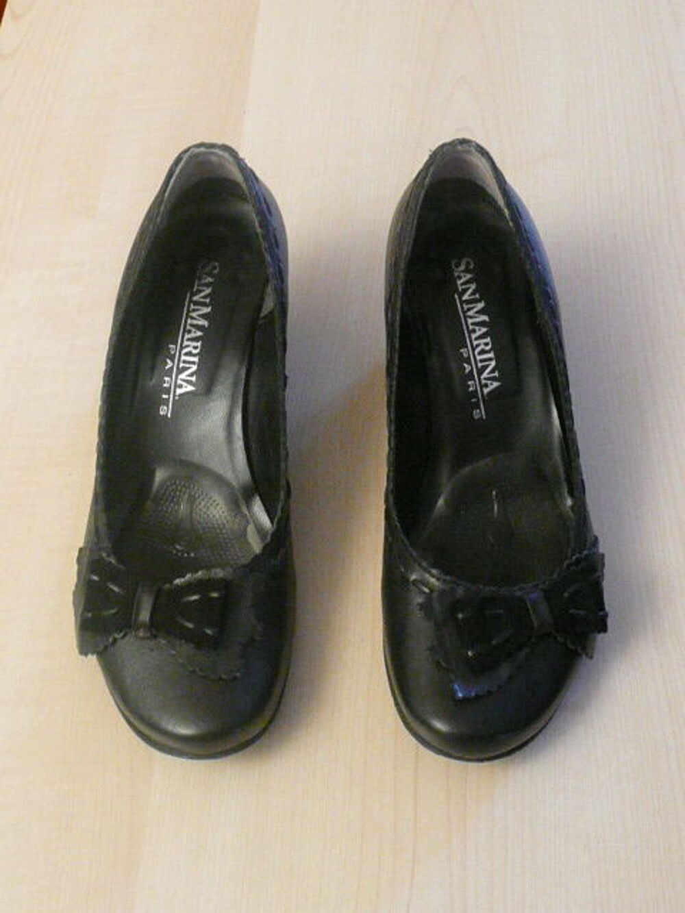 ESCARPINS SAN MARINA NOIR P36 Chaussures