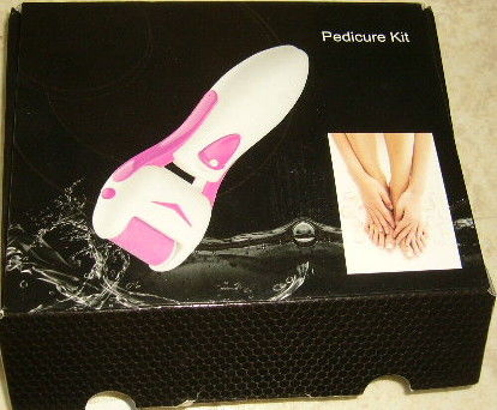 Kit pedicure &eacute;lectrique neuf KLR-588 Décoration