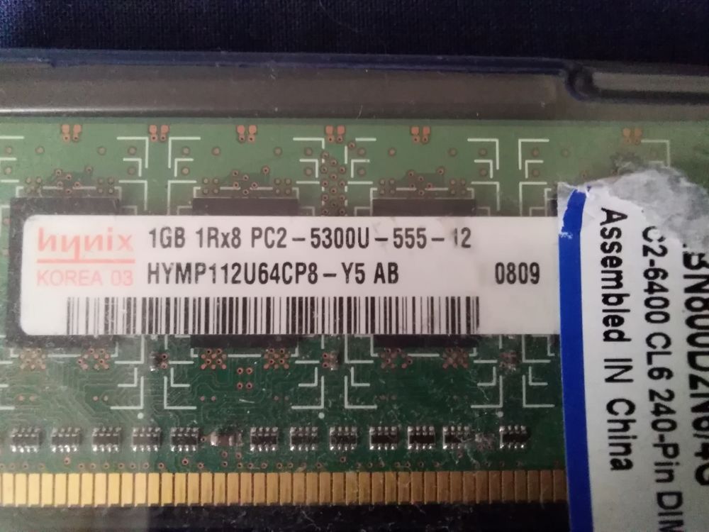 M&eacute;moires Ram Matériel informatique