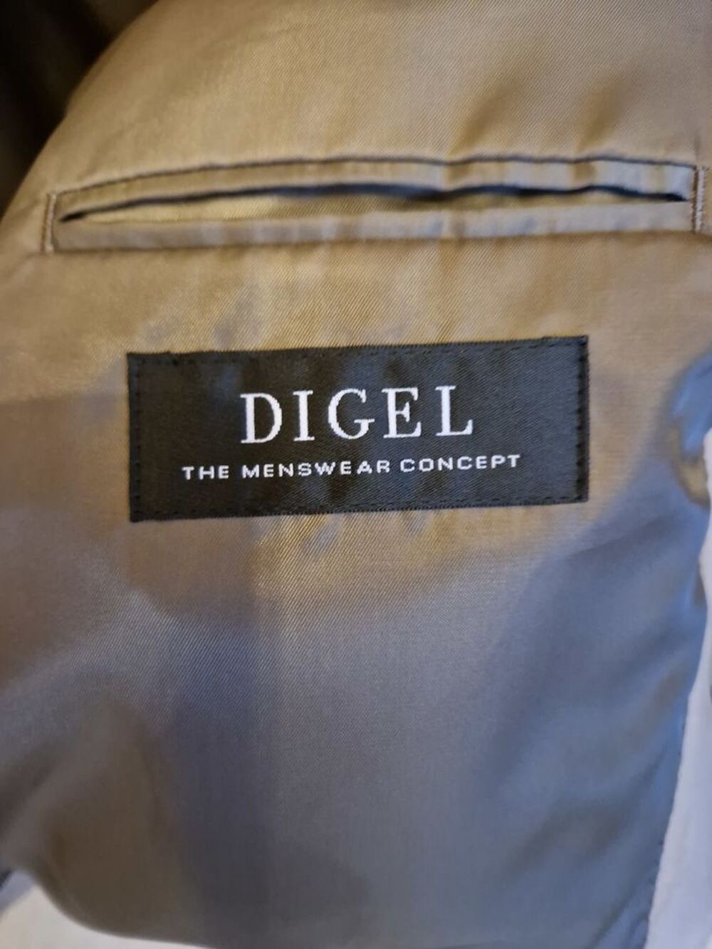 veste &eacute;t&eacute; homme - marron clair - DIGEL - taille 64 Vêtements