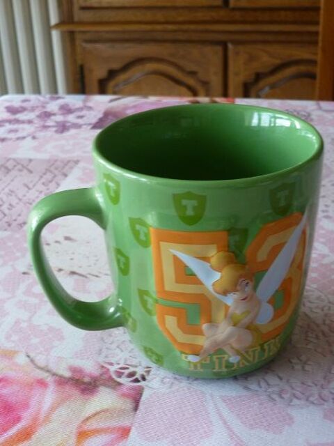 Mug Clochette Tinckerbell Disney store parc 3D relief prince 12 Sem�court (57)