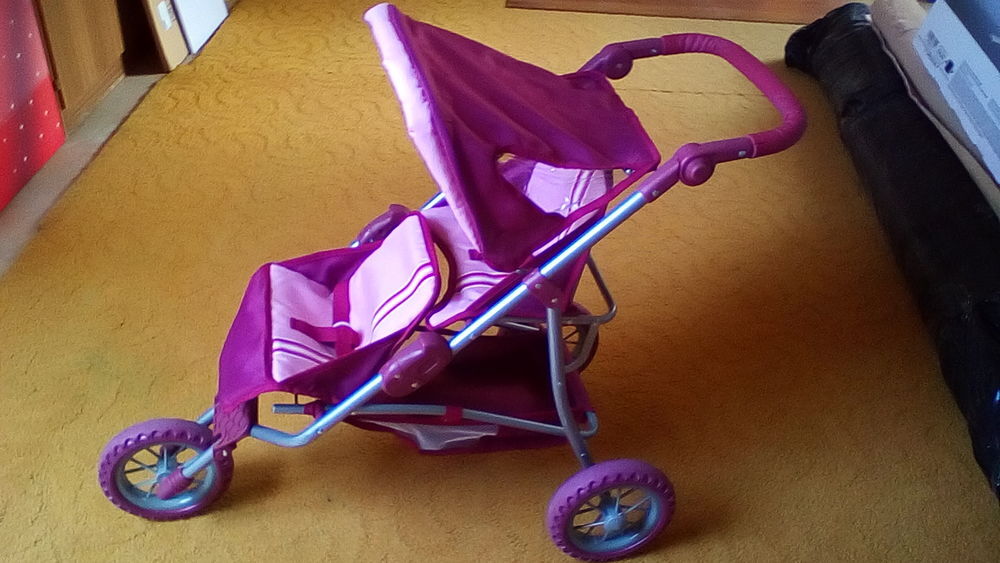 POUSSETTE DOUBLE POUR POUPEE Jeux / jouets