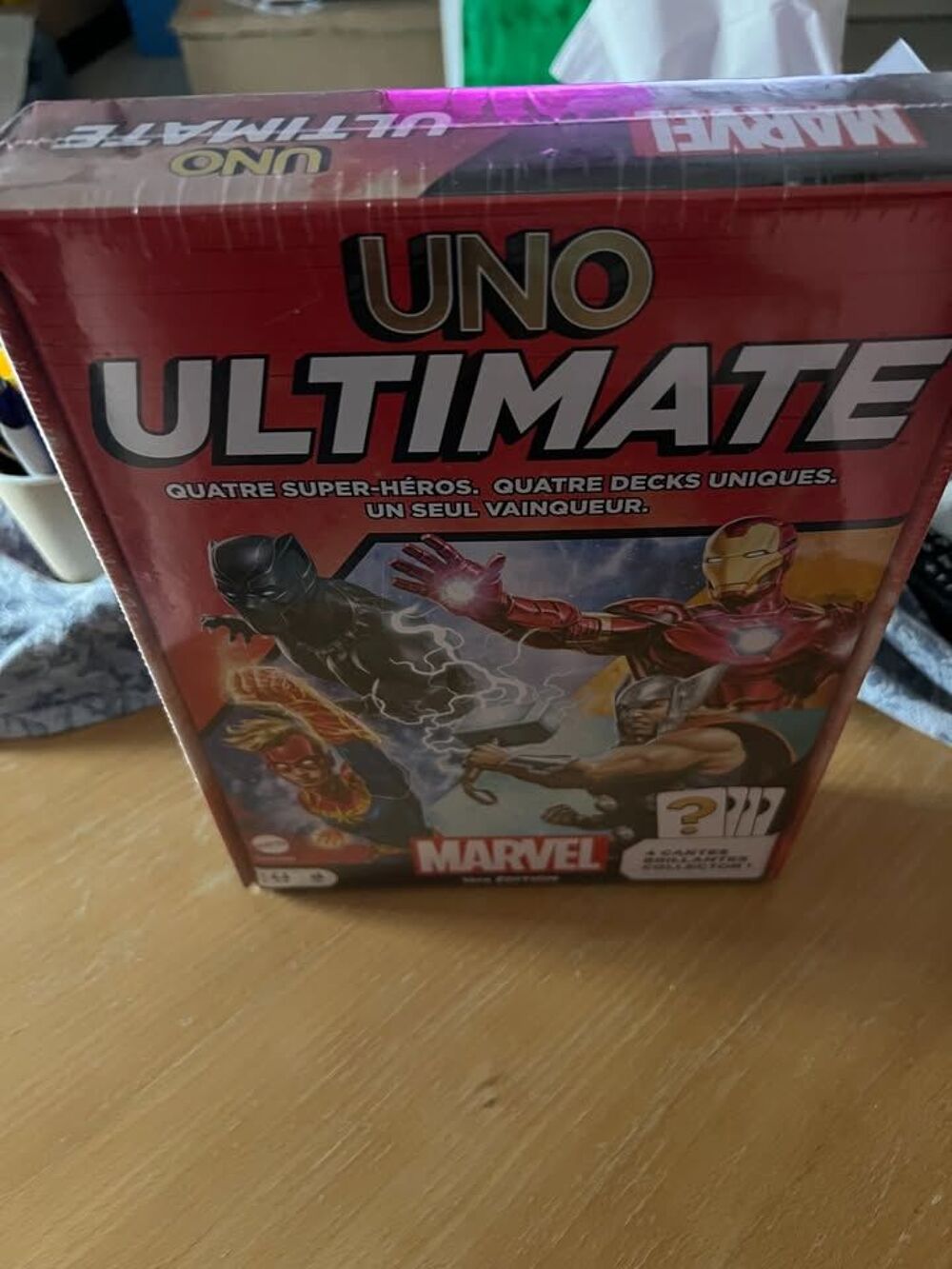 Jeu de cartes Mattel Games UNO Ultimate Marvel Jeux / jouets