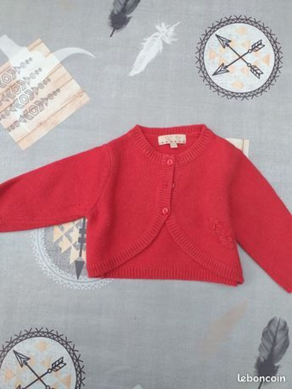SHORT + GILET FILLE TAILLE 12 MOIS CARAMOUILLE Puériculture