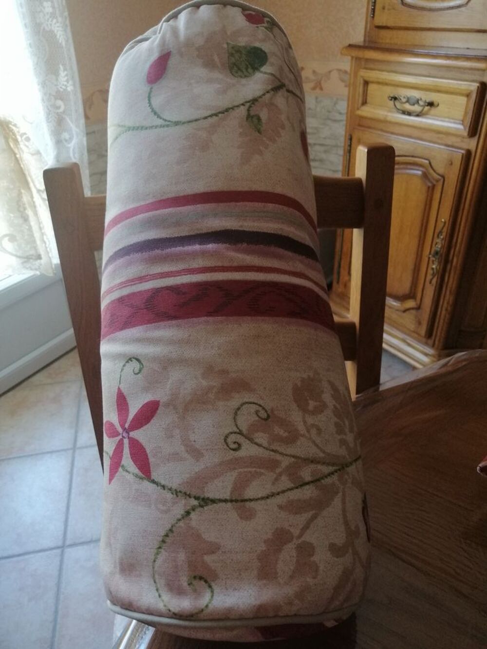 LOT DE 4 COUSSINS FLEURIS POUR CANAPE Décoration