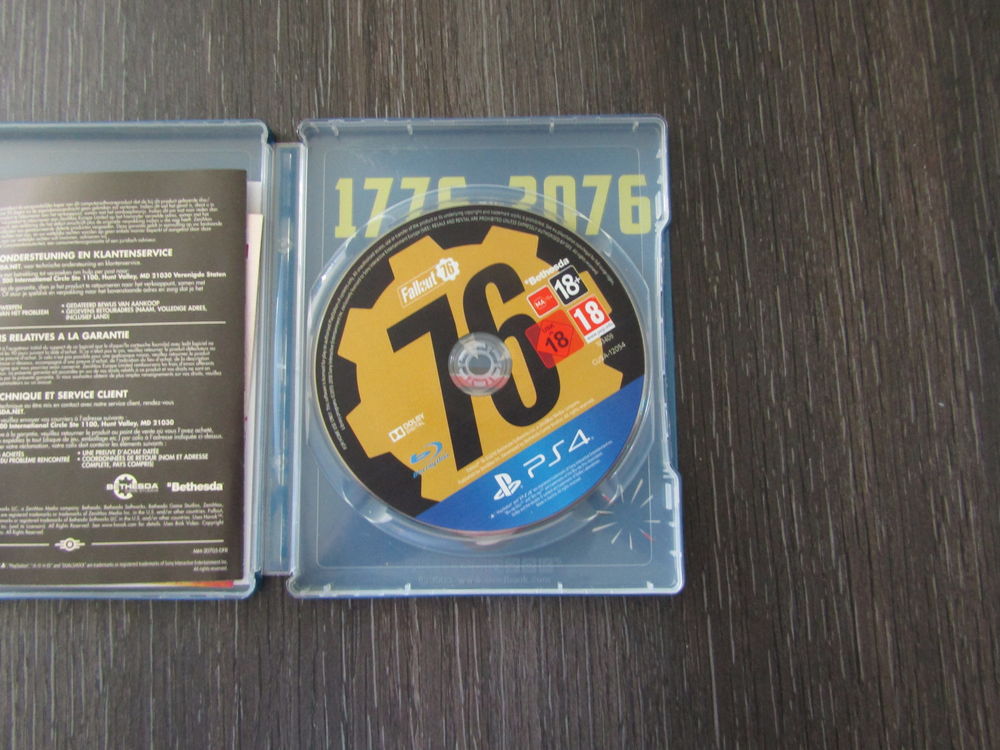 JEU PS4 FALLOUT 76 . Consoles et jeux vidéos