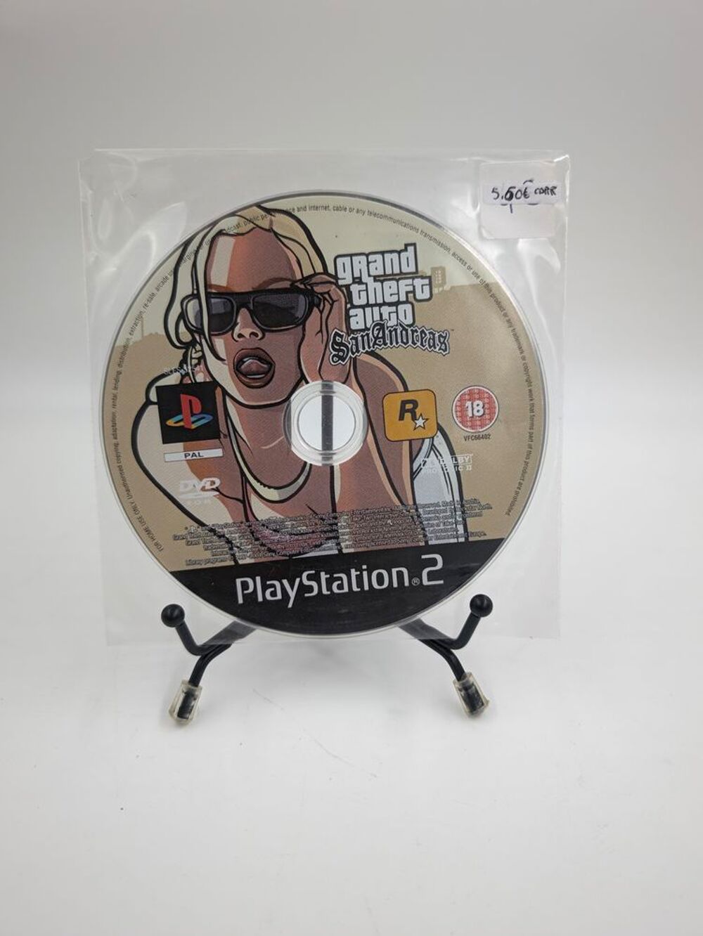 Jeu Playstation 2 Grand Theft Auto San Andreas (GTA) Consoles et jeux vidéos
